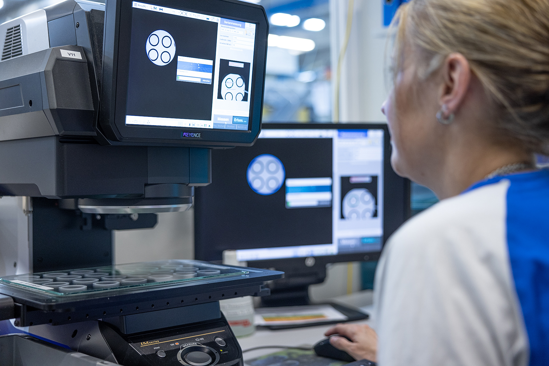 Silac Keyence Qualitaets Kontrolle