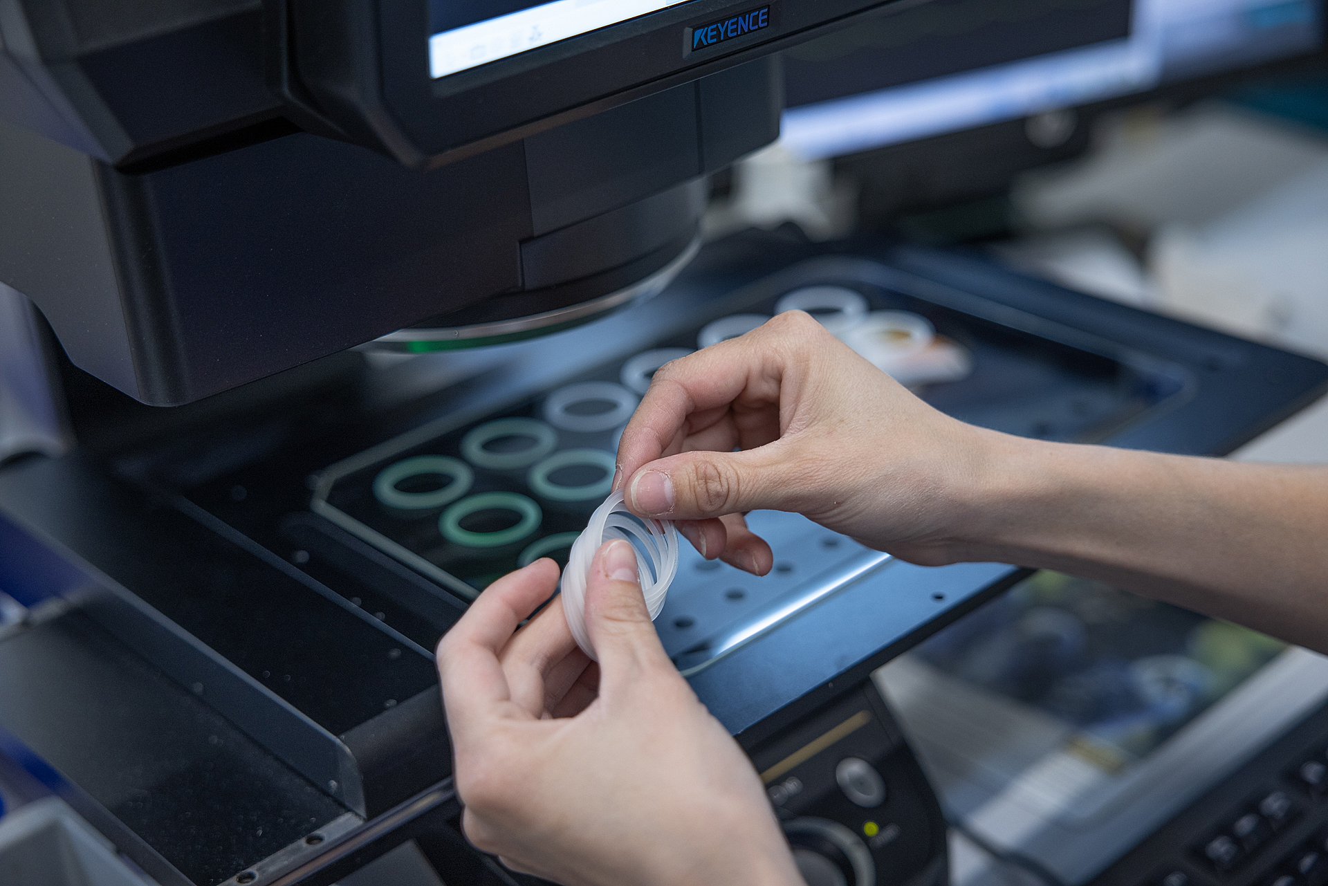 Silac Keyence Qualitaets Kontrolle